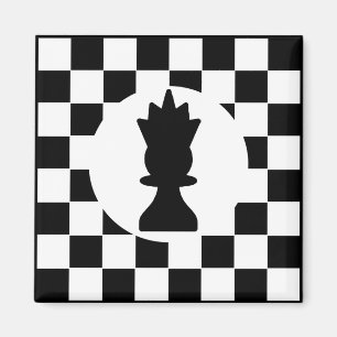 Queen Chess Piece - Magnet - Chess Party Favoriser