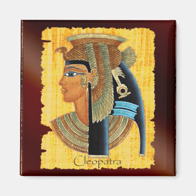 Queen Cleopatra Histoire égyptienne Magnet d'art (Devant)