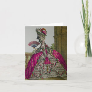 Queen Marie Antoinette ~ Carte / Invitations