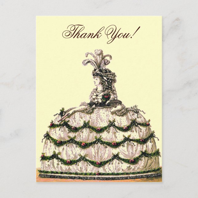 Queen Marie Antoinette ~ Carte postale / Invitatio (Devant)
