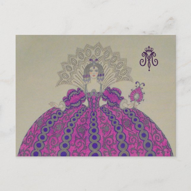 Queen Marie Antoinette ~ Carte postale / Invitatio (Devant)