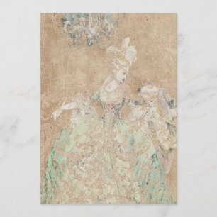 Queen Marie Antoinette - Invitations / RSVP