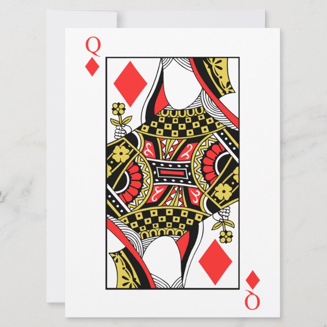 Queen of Diamonds - Ajouter votre image (Devant)