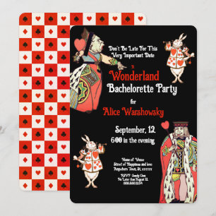 Queen of Hearts Bachelorette Party