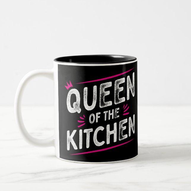 Queen of the Kitchen Mug (Gauche)