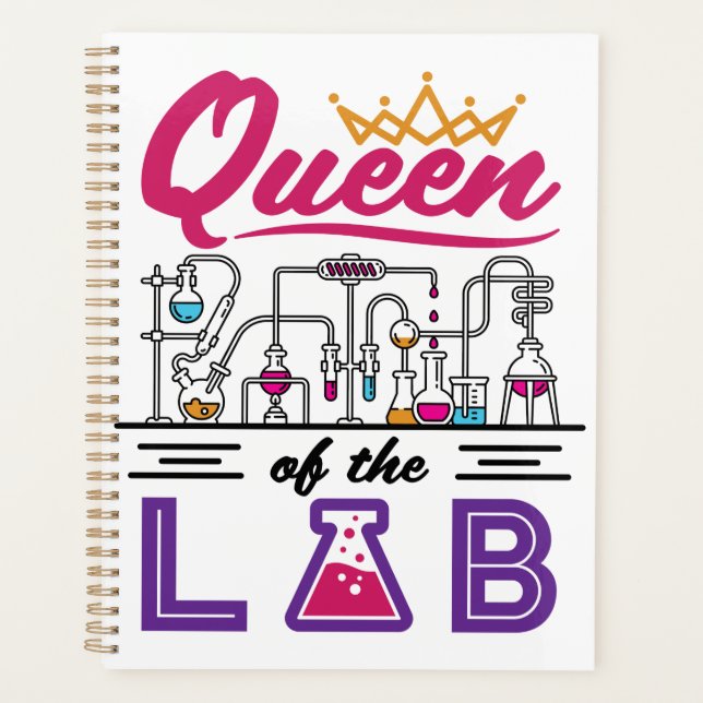 Queen of the Lab Laborician Technician Scientist (Devant)