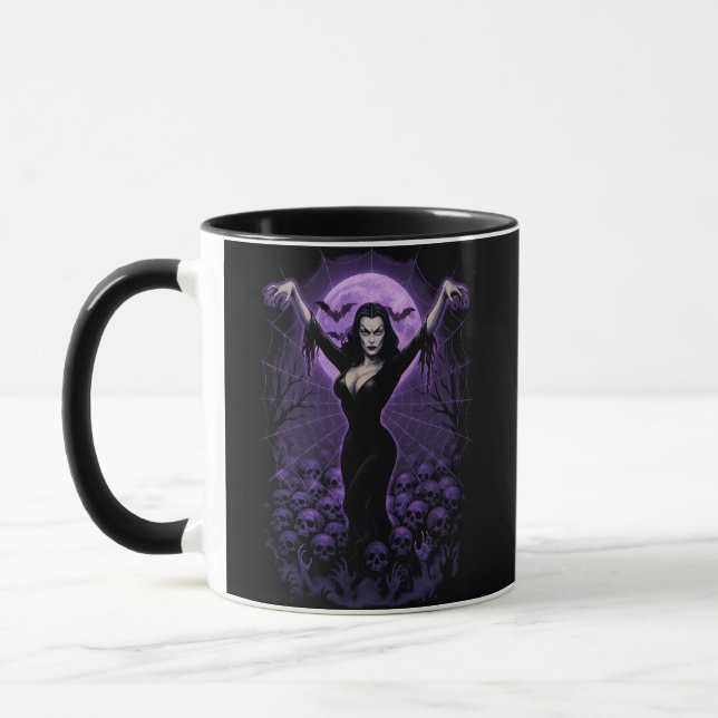 Queen of the Web - Gothique Vampire Mug (Gauche)