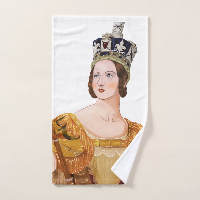 Queen Victoria - illustrations historiques (Serviette à main)