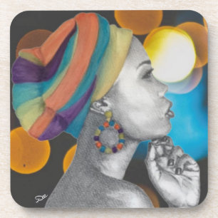 QUÉENCONFIANCE - dessous de verre en plastique dur