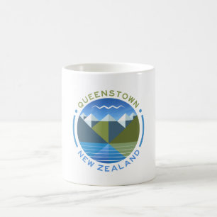 QUEENSTOWN NOUVELLE-ZÉLANDE CAFÉ MUG
