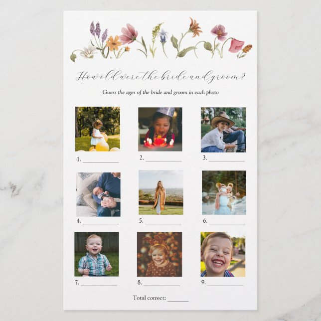 Quel Âge Avaient-Ils À Fête des mariées Jeu (Devant)