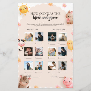 Quel Âge Avaient-Ils Épousé Et Groom Devant Le Jeu