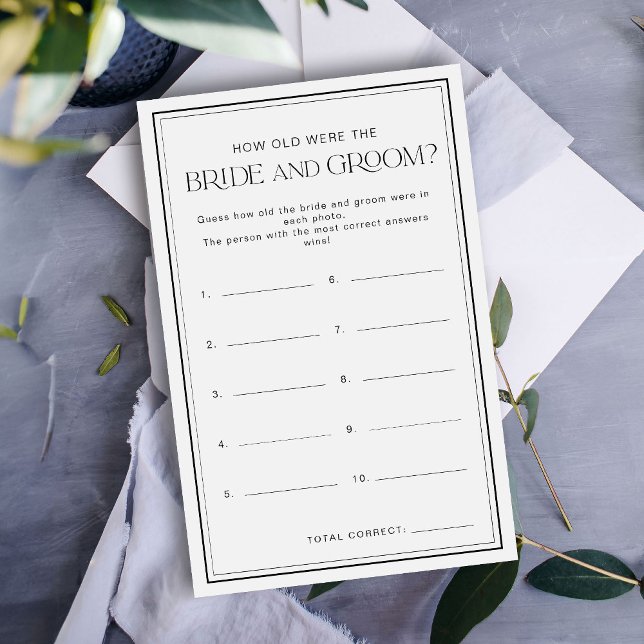 Quel Âge Avait La Mariée Et Le Jeu Groom (Créateur téléchargé)