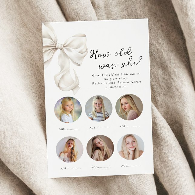 Quel âge avait le jeu de la Fête des mariées de ma (Créateur téléchargé)