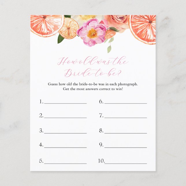 Quel Âge Avait L'Épouse À Jouer (Devant)