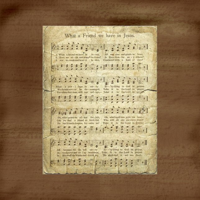 Quel ami avons-nous en Jésus, livre papier du scra (Créateur téléchargé)