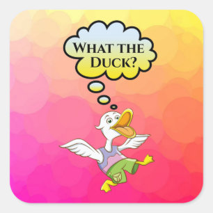 Quel canard ? Autocollant