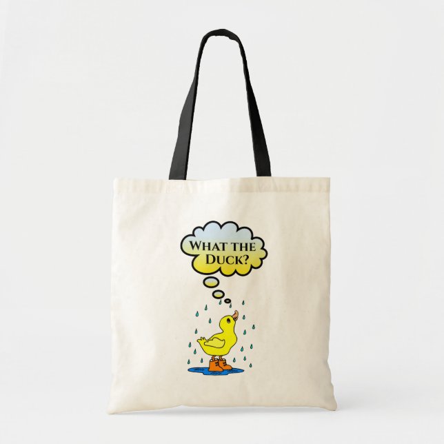 Quel canard ? Sac fourre-tout (Devant)