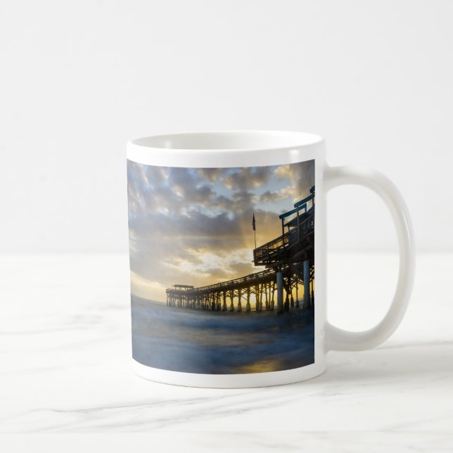 Quel Cocoa Beach Matin Café Mug (Droite)