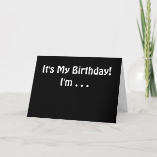 Quel est ce numéro carte d'anniversaire