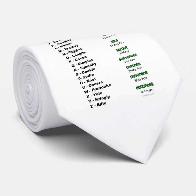 Quel est votre nom d'elfe ? Cravate (Roulé)