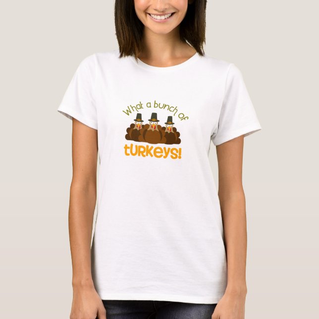 Quel groupe du T-shirt des femmes de dindes (Devant)