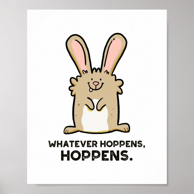 Quel Que Soit Hoppens, Hoppens Rabbit Poster (Devant)