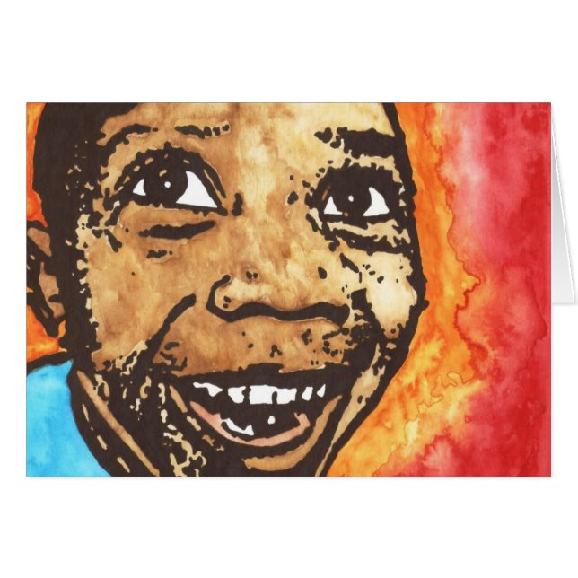 Quel sourire ! (Devant horizontal)