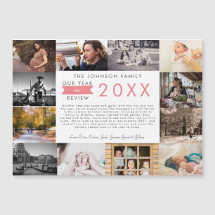 Quelle année de revue Photo Collage Holiday