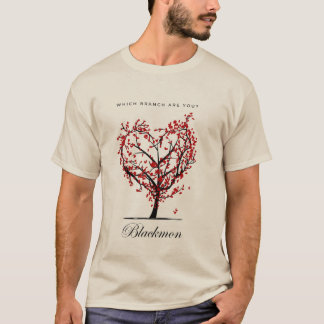 "Quelle Branche Êtes-Vous ?" T-shirt arbre de fami