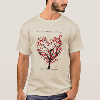 Quelle Branche Êtes-Vous ?" T-shirt arbre de famil