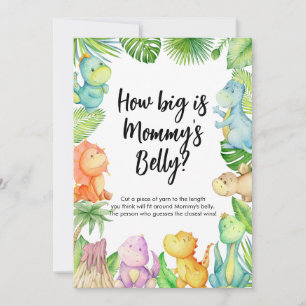 Quelle est la taille de la carte de Baby shower Di