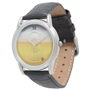 Quelle heure est-il? Montre humour couvercle de bi