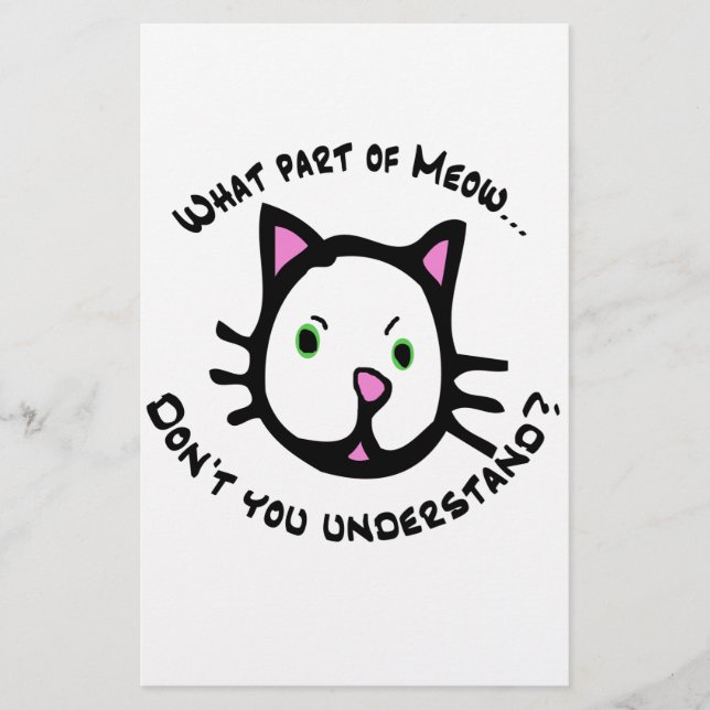 Quelle partie de Meow... (Devant)