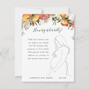 Quelle taille a son ventre ?   Jeu Baby shower