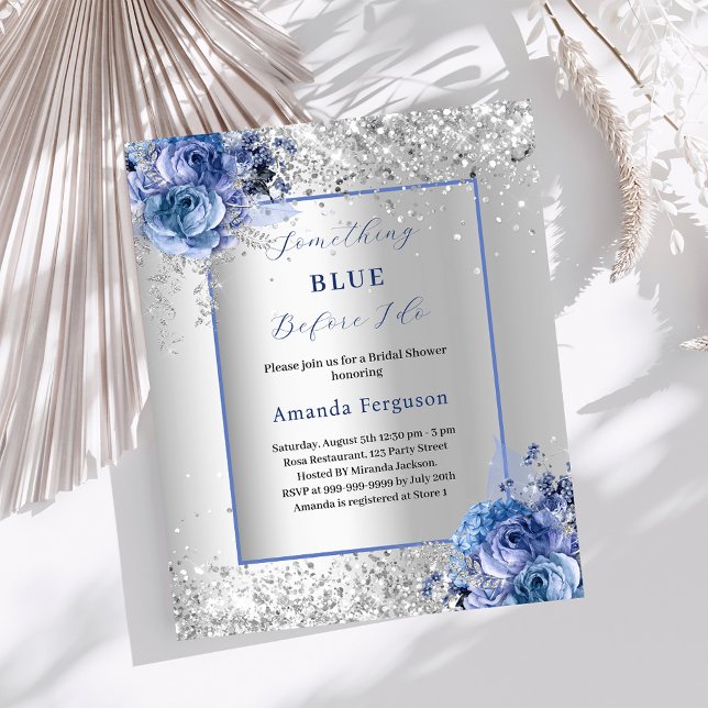 Quelque chose de bleu avant que je fasse Fête des  (Créateur téléchargé)