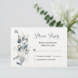 QUELQUE CHOSE DE BLEU -IRIS Répondre RSVP