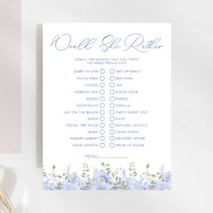 Quelque Chose De Bleu Voudrait Elle Plutôt Fête de