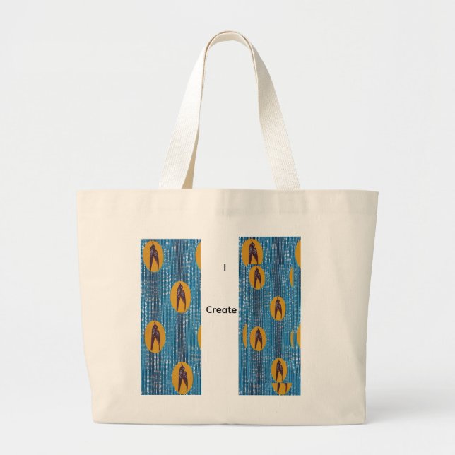 Quelque chose de différent Grand grand sac fourre- (Devant)