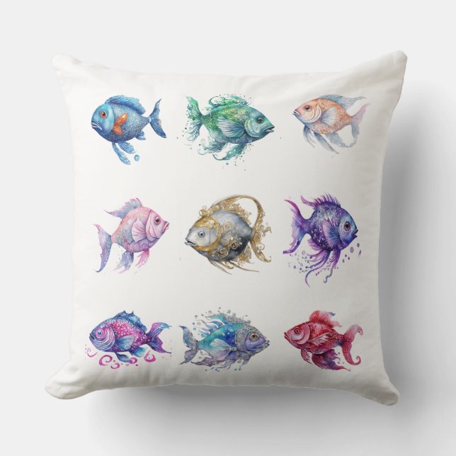 Quelque chose de louche Grand Coussin de jet (Recto)