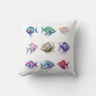 Quelque chose de louche petit coussin jeté