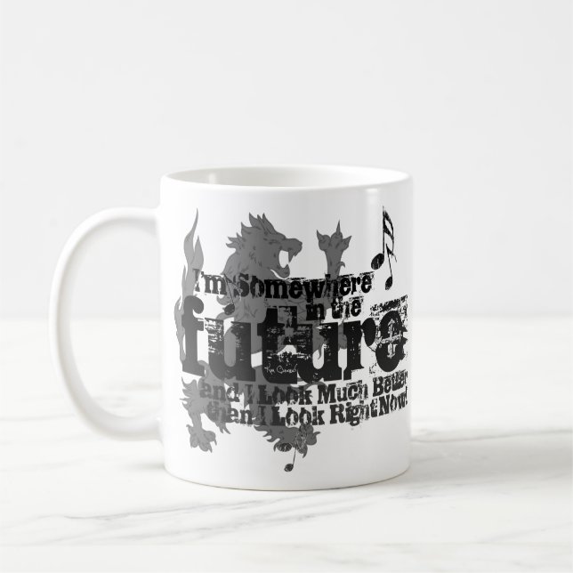 Quelque part à l'avenir tasse (avec le lion) (Gauche)