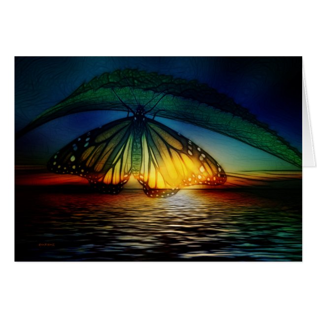 Quelque part au-dessus du papillon (Devant horizontal)