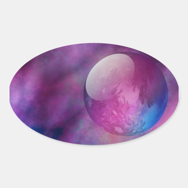 Quelque part dans les Stickers Espace extra-atmosp (Devant)