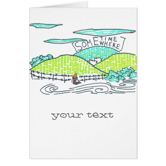 Quelque part / Parfois (Devant)