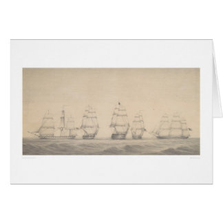 Quelques bateaux de l'escadron Pacifique des
