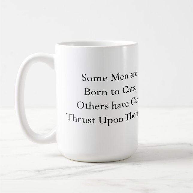 Quelques hommes sont nés dans la tasse de chats (Gauche)