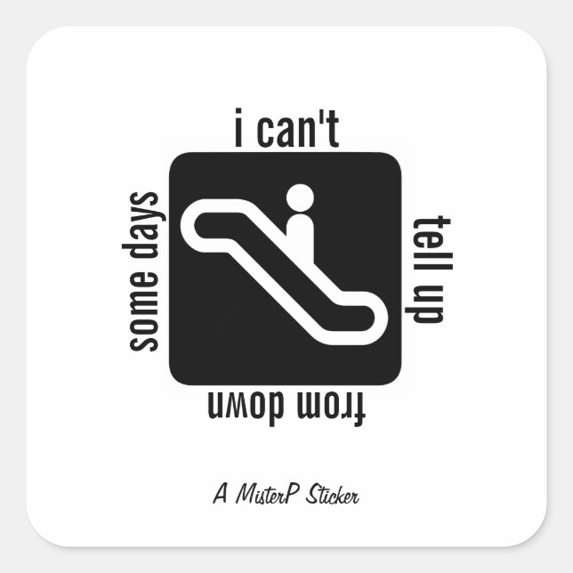 Quelques jours - Un Sticker MisterP (Devant)