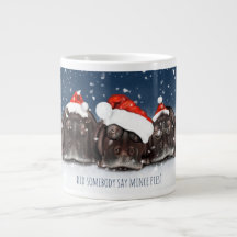 Quelqu'Un A Dit Que Mince Pies Christmas Mug