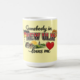 Quelqu'un à New Ulm m'aime Tasse d'héritage alle